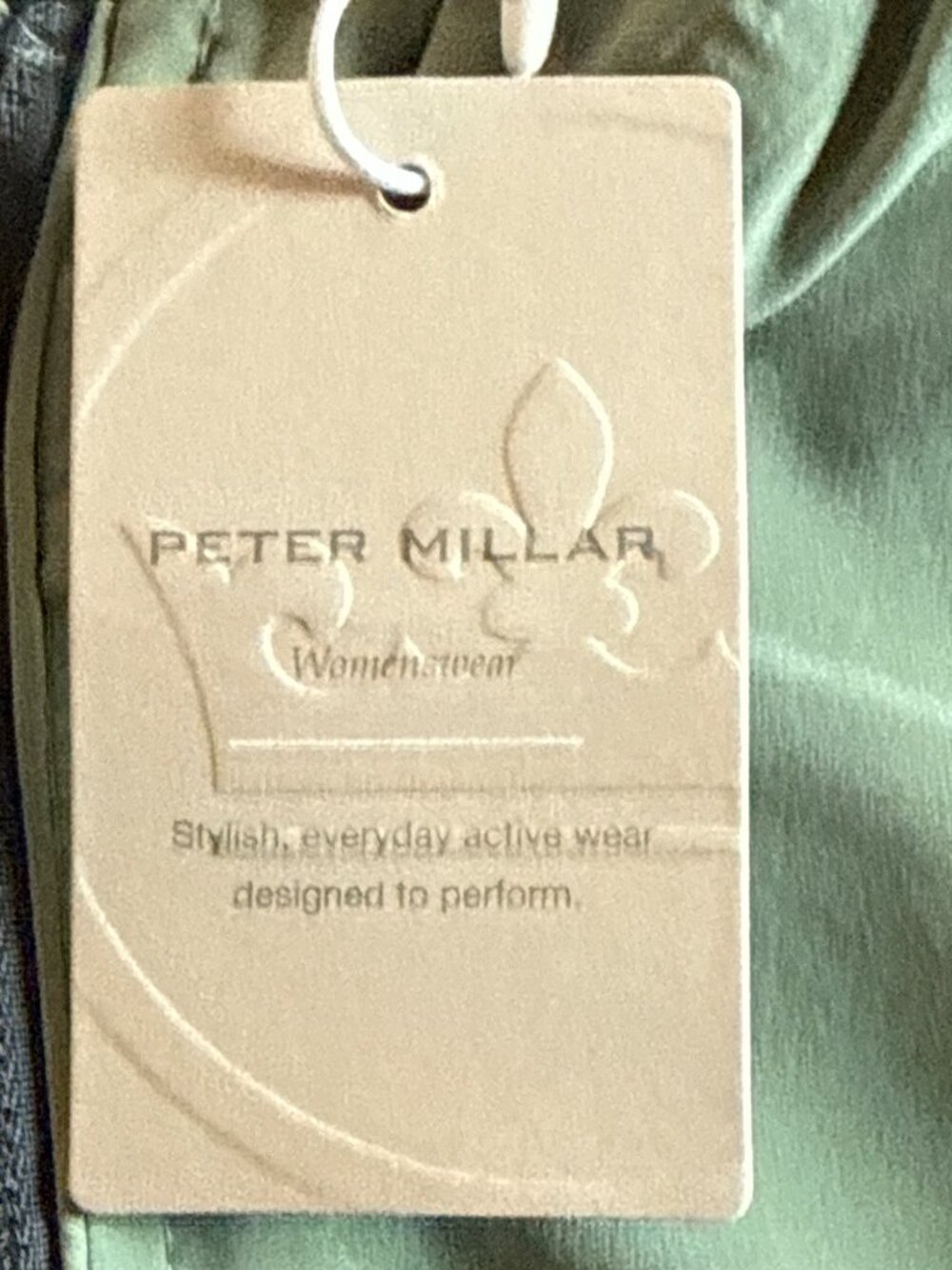 Peter Millar Hooded Vest Thyme Green Activewear NWT Size Small New with tag - Picture 4 of 4